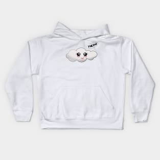 Cute Cloud Kids Hoodie